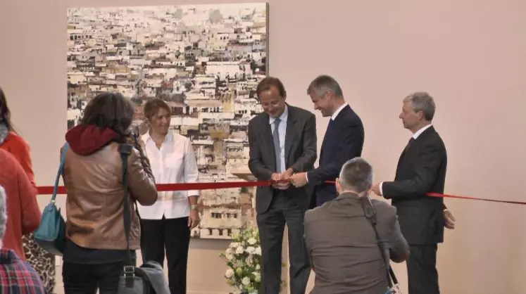 Inauguration de la Maroquinerie à Chaspuzac le 13 mai.