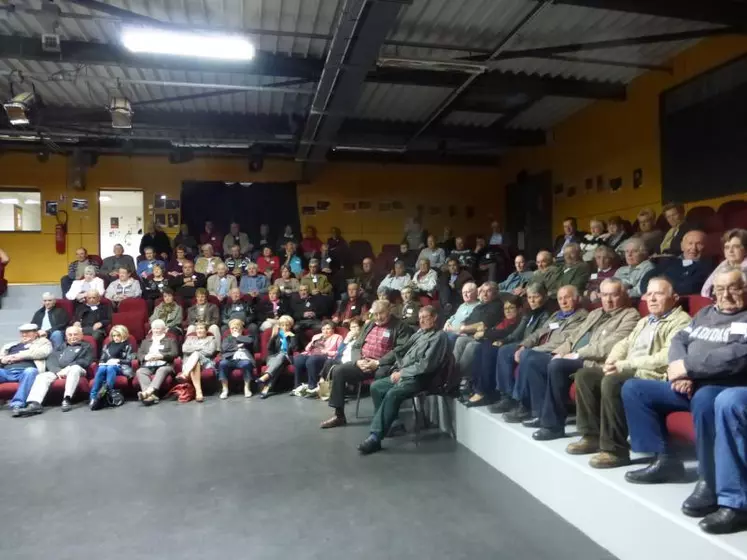 Les anciens exploitants ont assisté en nombre à l’assemblée générale de la SDAE.