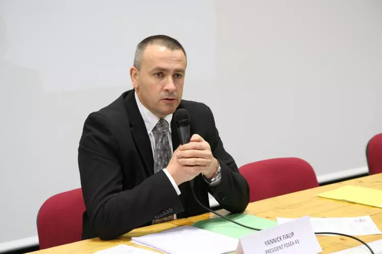 Yannick Fialip, président de la FDSEA 43 :«Le E de FNSEA et FDSEA, c’est Exploitants et non entreprises…»