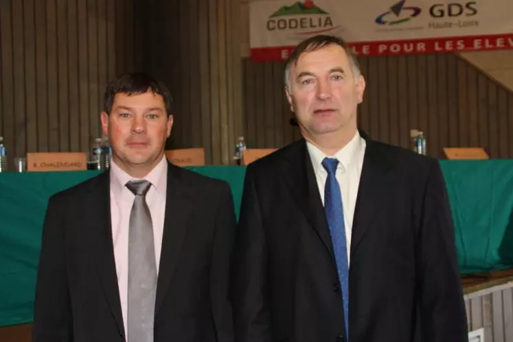 Bruno Pount directeur, et Gilles Gibaud président.
