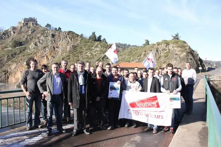 Une trentaine de jeunes agriculteurs de tous les massifs de France étaient réunis du 10 au 12 décembre en Haute-Loire.