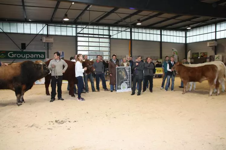 La marque “Le Boeuf de Haute-Loire” a été inaugurée le dimanche matin en présence de professionnels et élus.