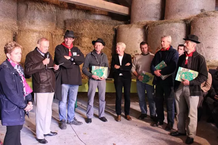 Les 10 agriculteurs participants ont été primés.