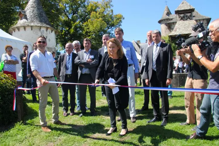 La 10e édition de Ruralitic était inaugurée au château de Vixouze par Axelle Lemaire, secrétaire d’État 
au numérique.