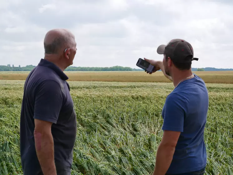 Afin de finaliser l’instruction de votre dossier, vous pourrez être sollicités pour réaliser des photos géolocalisées (PGL) sur certaines parcelles à l’aide de l’application pour téléphone mobile « telepac Géophotos ».