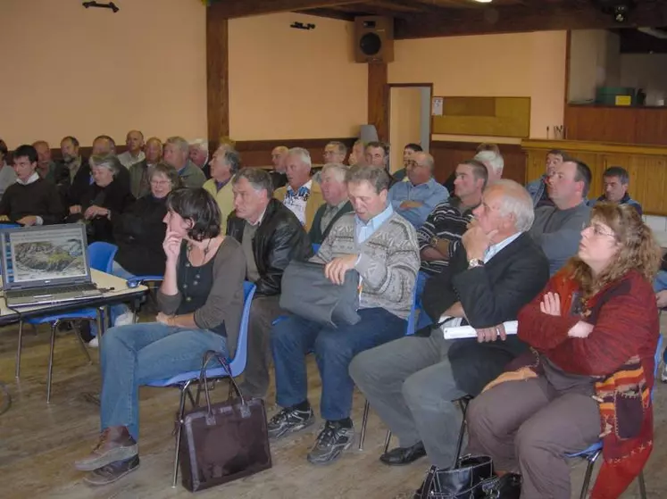 Les élus du canton ont participé à cette réunion.