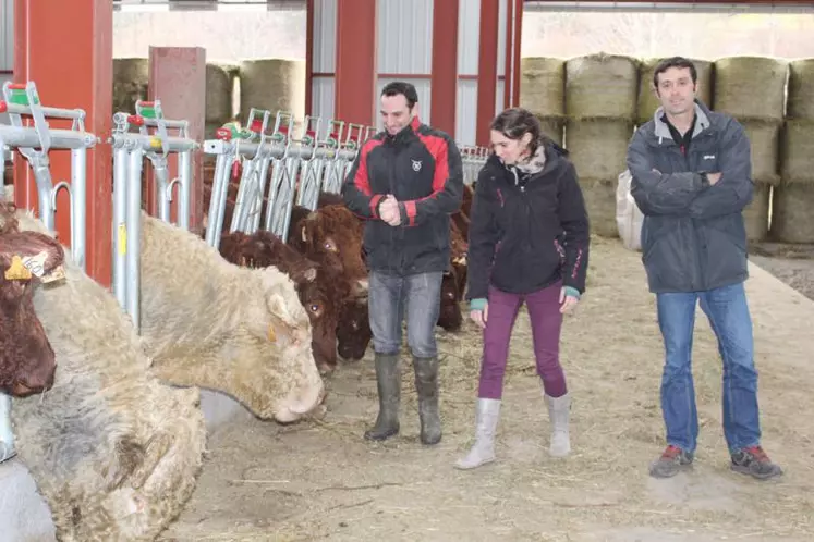 Lise Fabriès (Bio 15et Chambre d’agriculture) a accompagné le Gaec Delrieu dans son projet de conversion.