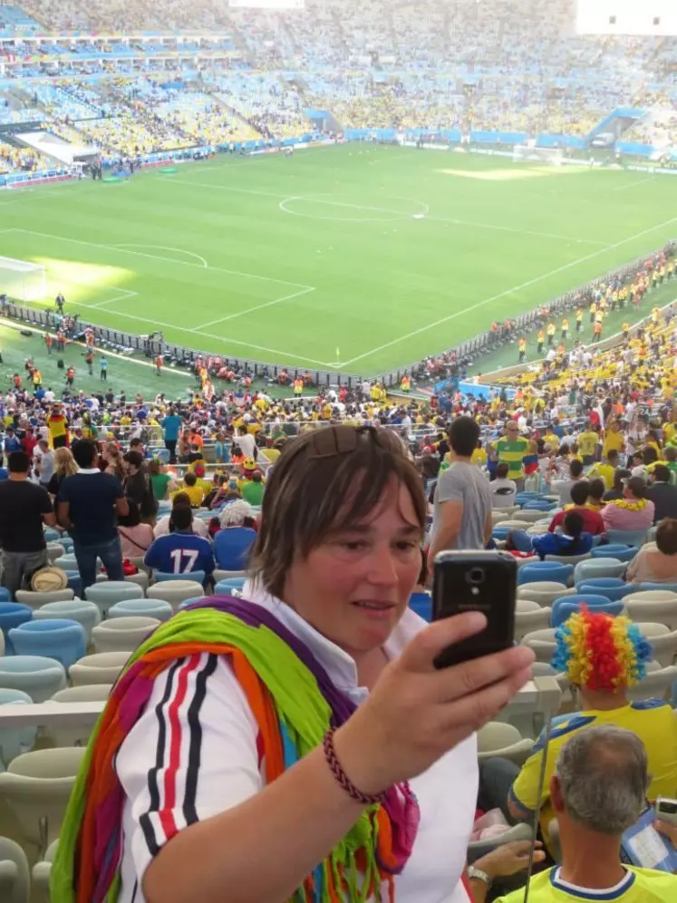 Le stade mythique du Maracana : un souvenir inoubliable pour "Nanoue".