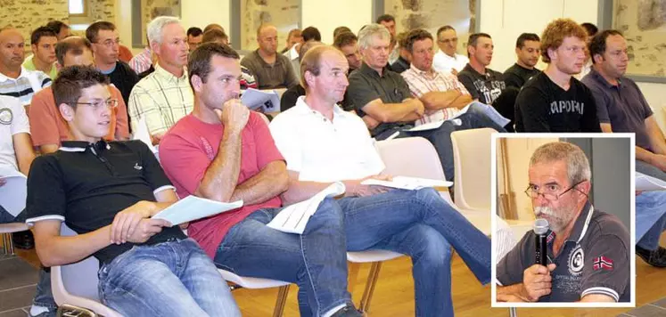 Paul Besson a incité les éleveurs à participer à l’AG de la section Rhône-Alpes Auvergne du herd-book le 24 juillet à Pradiers puis à l’inter-régional de Cluny.