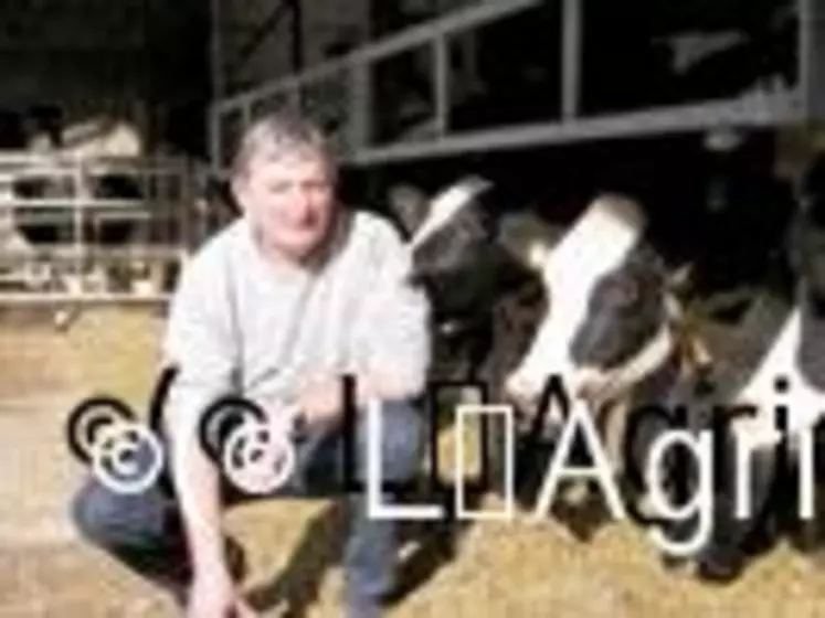 Henri Brichart est producteur de lait dans l’Aisne et préside la FNPL depuis avril 2002.