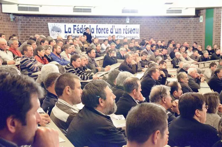 Un congrès aux allures de lancement de campagne pour l’équipe FDSEA-JA qui a choisi son candidat en la personne de Patrick Escure.