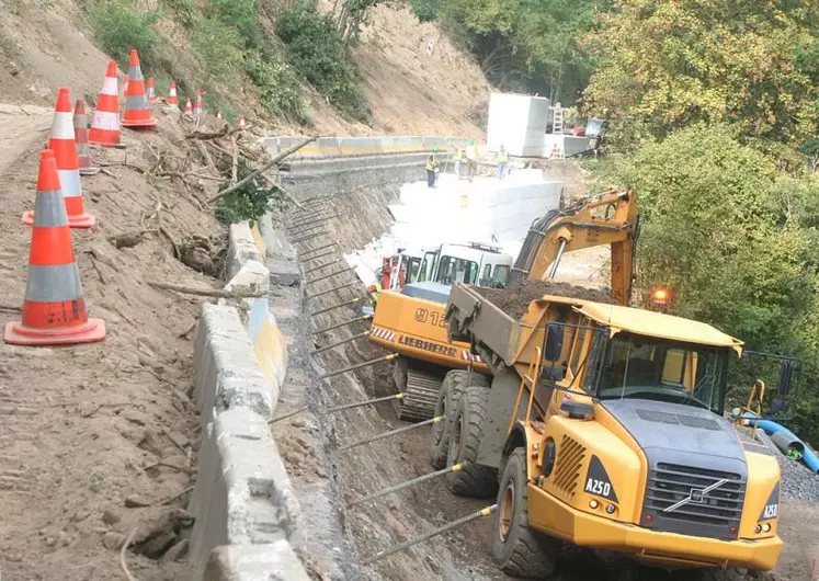 Un Plan de relance tourné entre autres vers les routes.