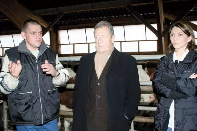 Pascal Pojolat a présenté son bâtiment conçu déjà avec l’idée de s’engager dans une filière qualité.