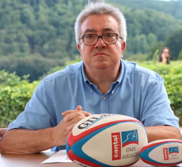 Christian Millette, président du Stade aurillacois. (photo d'archives)