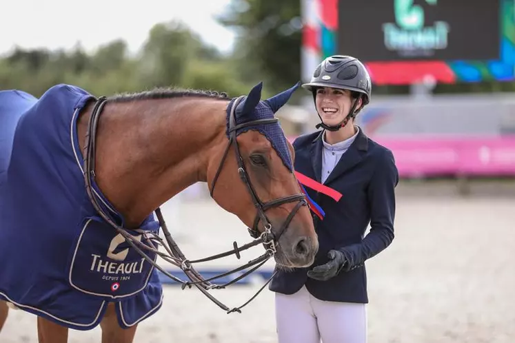 En Normandie, Alice Chalier et Apriori d'Yvmane ont de?croche? une me?daille de bronze. La Cantalienne a maintenant fixe? la barre haut : les concours internationaux.