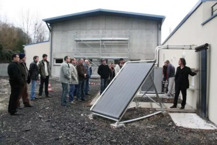 Les membres de la Capeb ont visité les installations de l’Afpa.