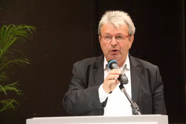 François Iches, président de Sodiaal de 2010 à 2014, invité de l’assemblée générale plénière du groupe Altitude.
