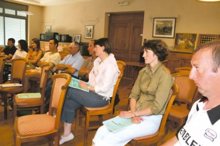 Malgré les efforts du groupement, le nombre d’éleveurs diminue. Mais la détermination du Gepacc présidé par Mme Tachet reste intacte.