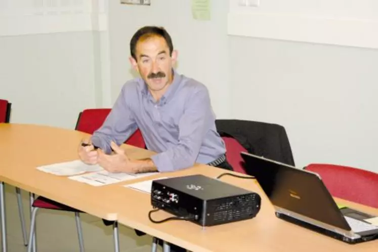 Jean-Marie Fabre, président de la Fédération départementale des groupements d’employeurs agricoles et ruraux.