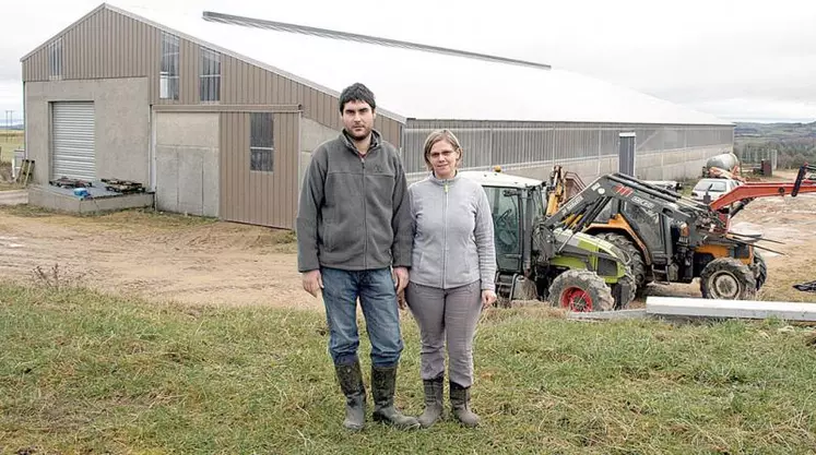 Julien Douet et Élisabeth Mallet ont tous deux un projet d’installation en Gaec en 2015.