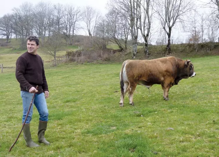 Denis Costerousse est confiant pour le marché au cadran mais prudent sur la situation du marché de la viande bovine.