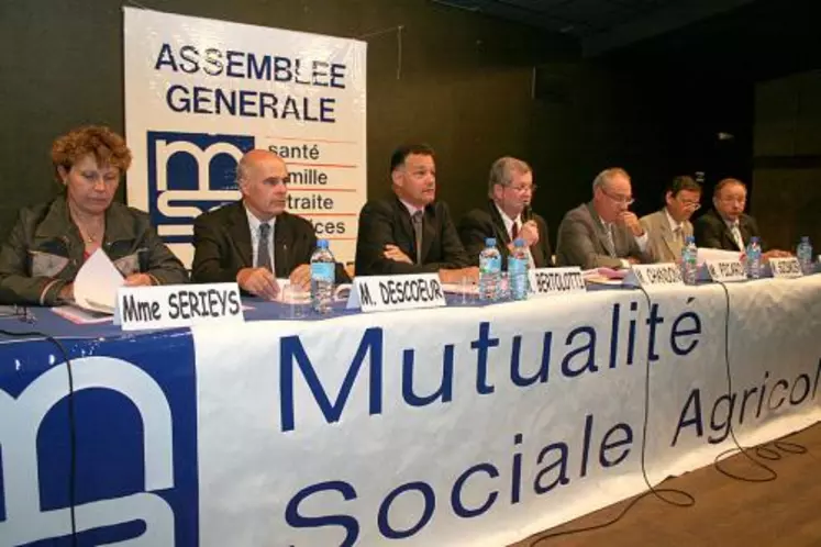 La MSA du Cantal a tenu son assemblée générale vendredi à Arpajon-sur-Cère sous la présidence d’Albert Chandon.