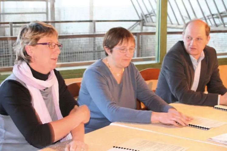 Deux agricultrices de Haute-Loire, proposant les vacances d’enfants sont venues témoigner de leur expérience.