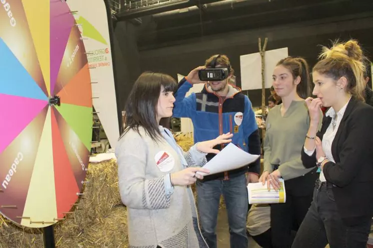 Présentation des métiers et filières de formation au Prisme d’Aurillac, jeudi 8 février.