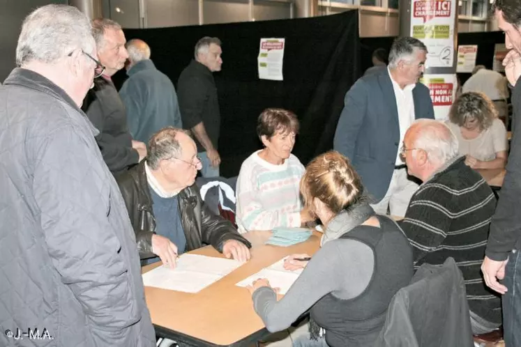 La mobilisation a été très importante pour ce premier tour, tout comme l’organisation.