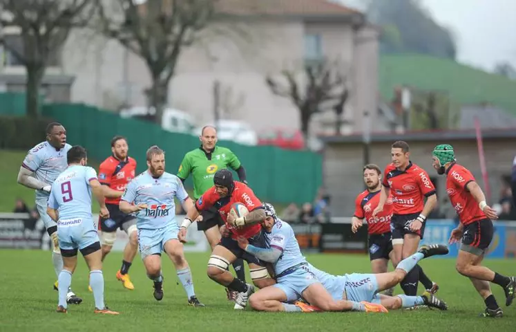 La puissance aurillacoise était au rendez-vous vendredi soir face à Bourgoin. ll faudra qu’il en soit de même le 5 mai face à Perpignan.