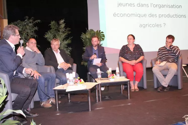 Comme Michel Lacoste, Denis Costerousse a appelé les jeunes à “bousculer” les organisations de producteurs.