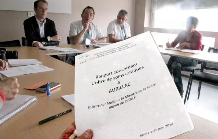 Le Centre médico-chirurgical d'Aurillac dispose depuis 1973 d'un service de réanimation qui compte, à ce jour, huit places.