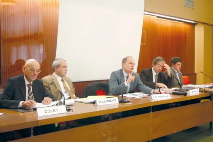 Le président Louis-François Fontant s’est montré déterminé à poursuivre les actions prioritaires pour les exploitations cantaliennes.