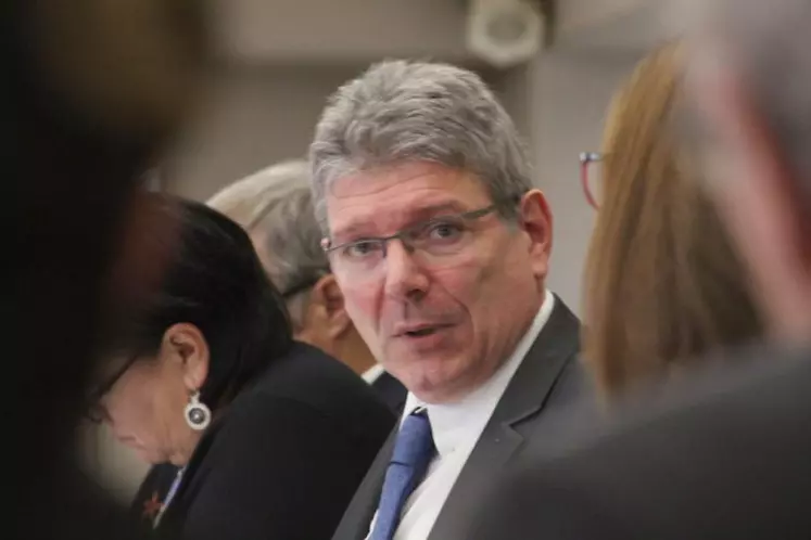 Bruno Faure, président du conseil départemental du Cantal.