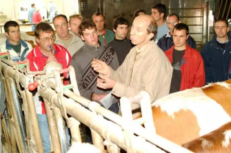 Pour le docteur Giboudeau, il suffit d’être attentif à l’état général de l’animal pour améliorer ses rendements.