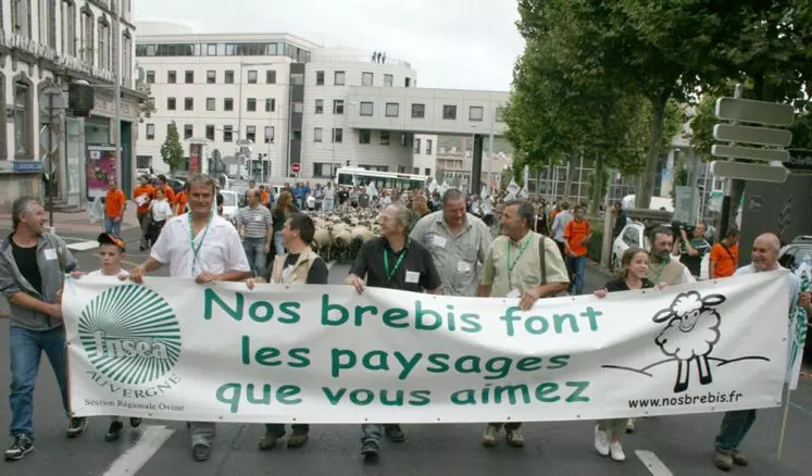 De la place du 1er-Mai, les manifestants ont rejoint la place Delille, avant de gagner la préfecture et la place de Jaude.