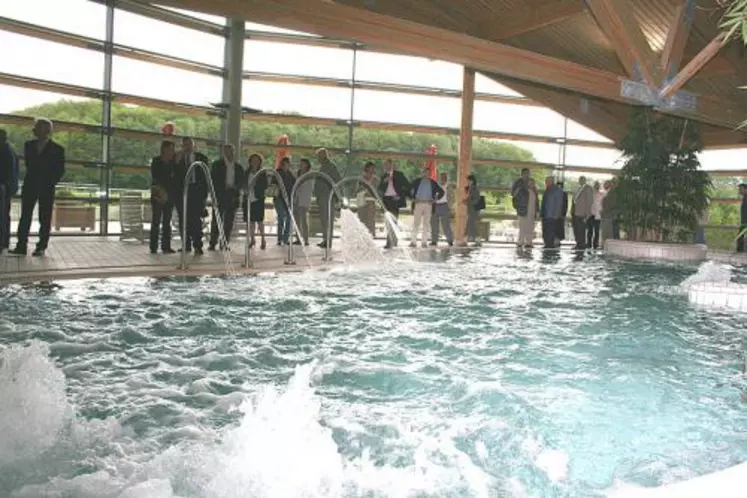 Les personnalités locales ont découvert l’espace forme de l’Aquateil au cours d’une cérémonie inaugurale.