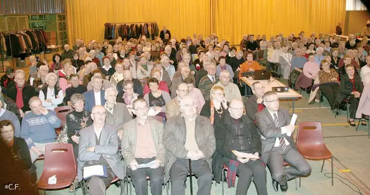 L’assemblée générale, un temps fort de la vie des clubs et toujours très suivie.