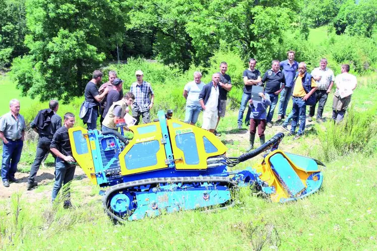 Une soixantaine d'agriculteurs ont suivi la journée.