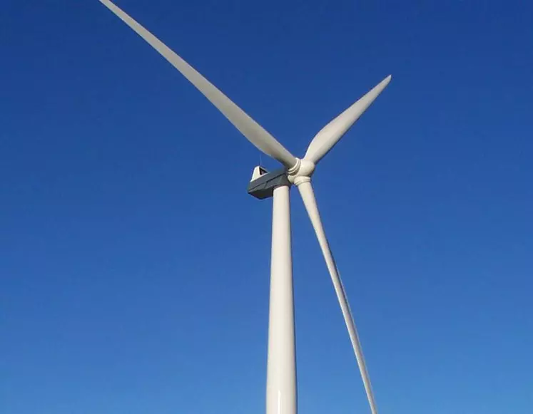 Le projet prévoit d'implanter neuf éoliennes à 1100 mètres d'altitude.