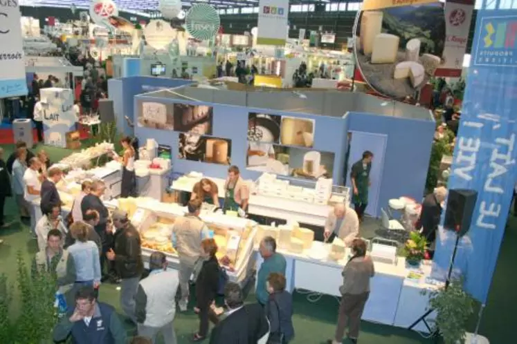 L’équipement haut de gamme que constitue la Grande halle d’Auvergne contribue au succès du Sommet de l’élevage.