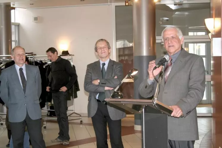 Gérard Magné : “J’ai exercé un métier qui m’a passionné parce que la Chambre d’agriculture occupe une place importante dans ce département”.