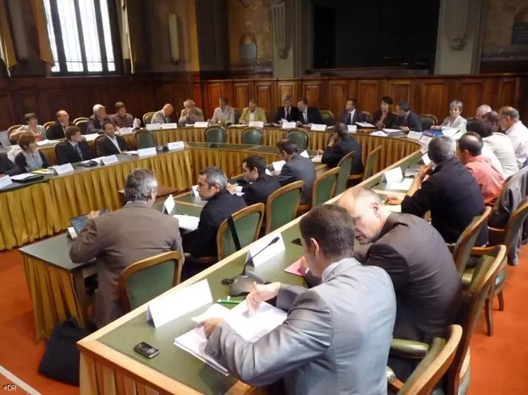 Tous les acteurs concernés par la sécheresse étaient réunis à la préfecture de région le 21 juillet.