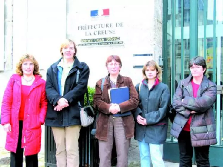 Les agricultrices au grand complet.