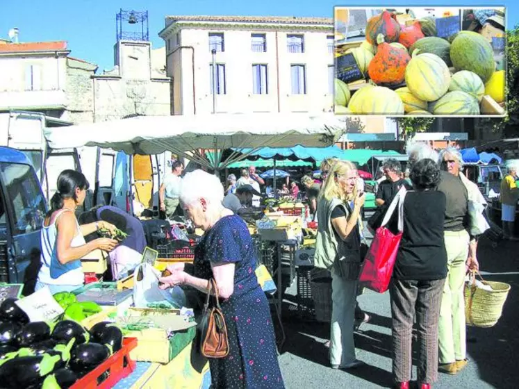 En 10 ans, le marché paysan d’Apt a su fédérer à la fois un important groupe de producteurs et d’éleveurs et des consommateurs curieux de découvrir leurs produits.