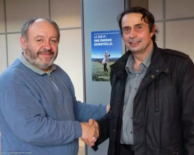 Bruno Gausson succède à Jean-Philippe Viollet à la tête de la FRSEA Limousin.