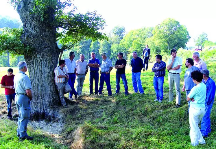 Quatre réunions sur le terrain ont eu lieu sur des thèmes variés tel que le curage des ruisseaux et des rigoles, le drainage, l’abreuvement des animaux, l’entretien des zones humides, etc.