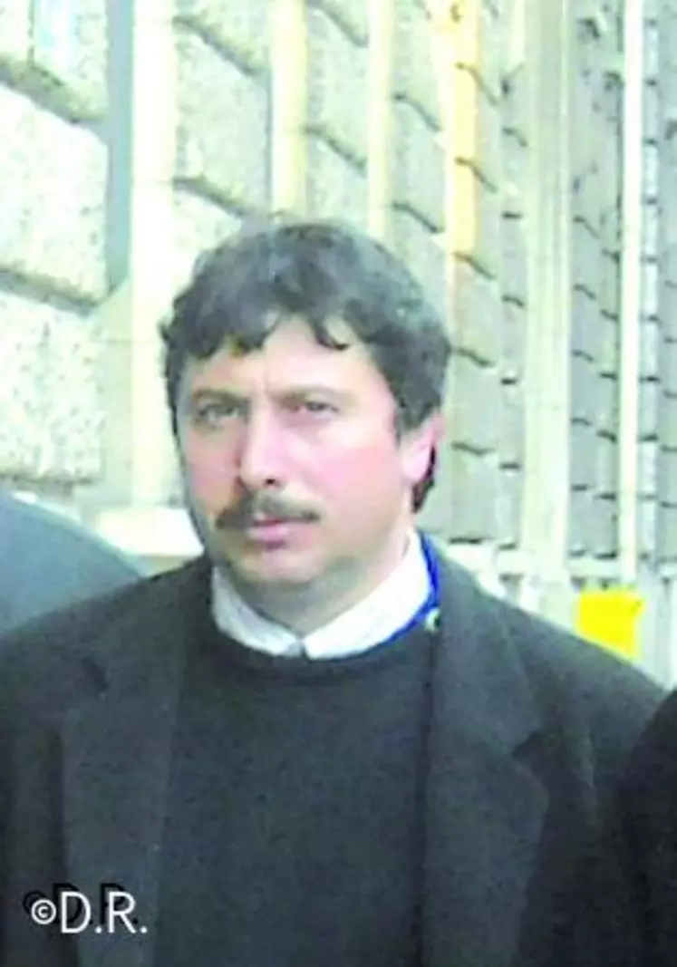 L'éleveur de Gioux Pascal Lerousseau, président de la Section bovine de la FDSEA de la Creuse, faisait partie de la délégation.