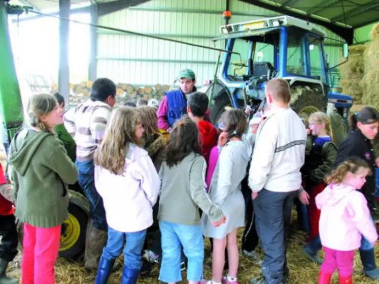 Les questions fusent lors des fermes ouvertes !