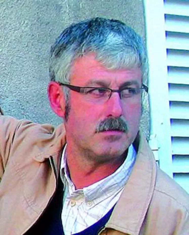 Thierry Jamot, éleveur creusois et vice-président de la FNC.